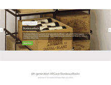 Tablet Screenshot of bordeauxrack.com